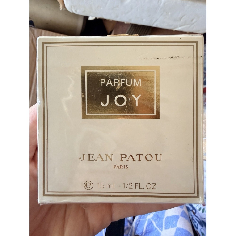 Vintage Jean Patou JOY Parfum 15ml 1/2 Oz Ref 1104 France Original Box